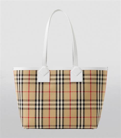 burberry london small tch|Shop Burberry Small London Check Tote Bag .